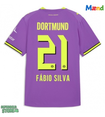 Borussia Dortmund Fabio Silva #21 Replika Tredjetrøje 2026-27 Kortærmet